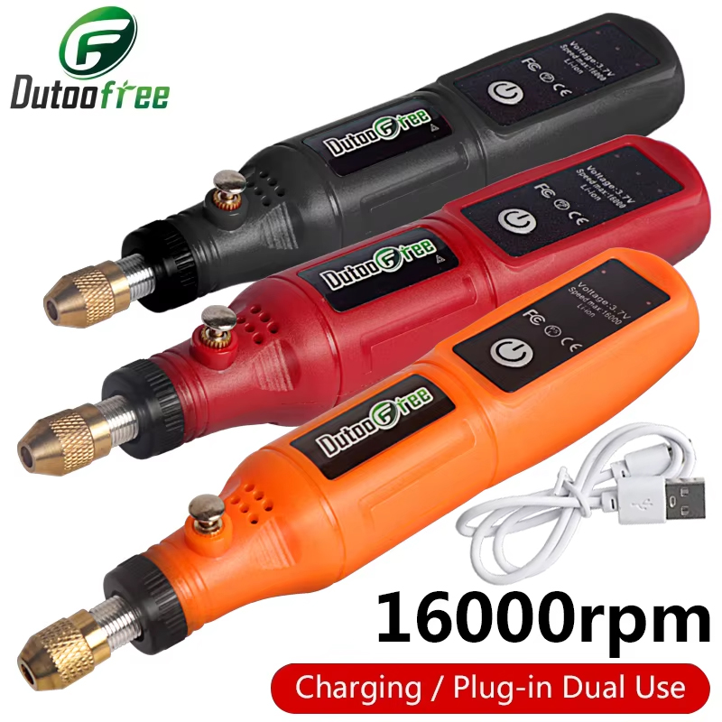 3.7V Mini Wireless Drill Engra - Cordless Rotary Tool Kit Accessories recension och pris