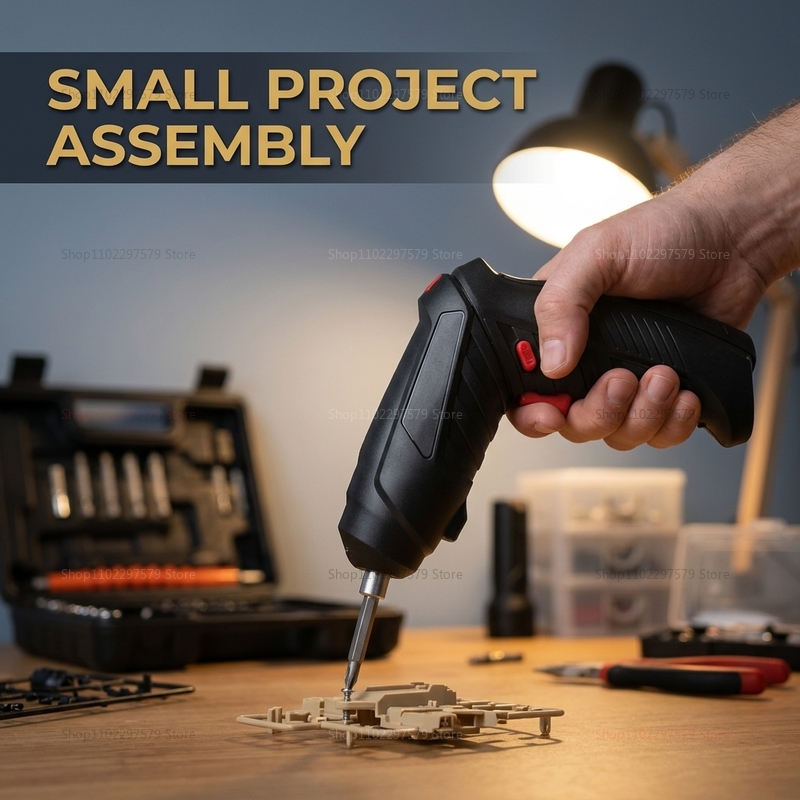 47Pcs Rechargeable Cordless El - Electric Screwdriver Rechargeable Usb recension och pris