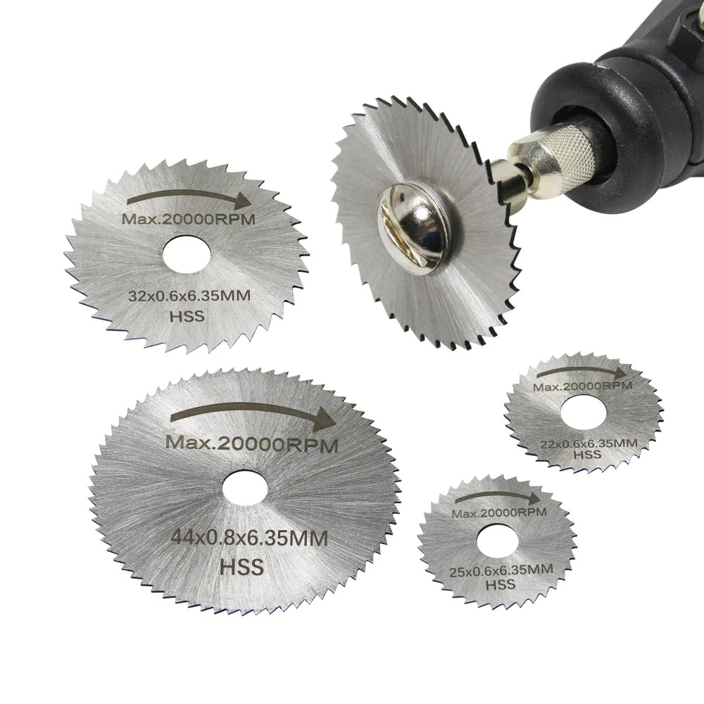 6Pcs HSS Circular Saw Blade Ro - Cordless Rotary Tool Kit Accessories recension och pris