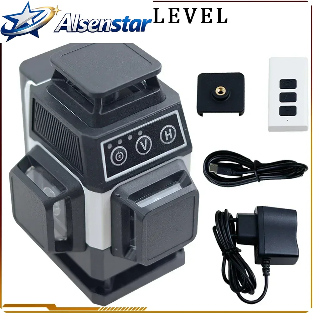 16 Lines Laser Level 4D Self L - Laser Level 16 Lines 4D Green recension och pris