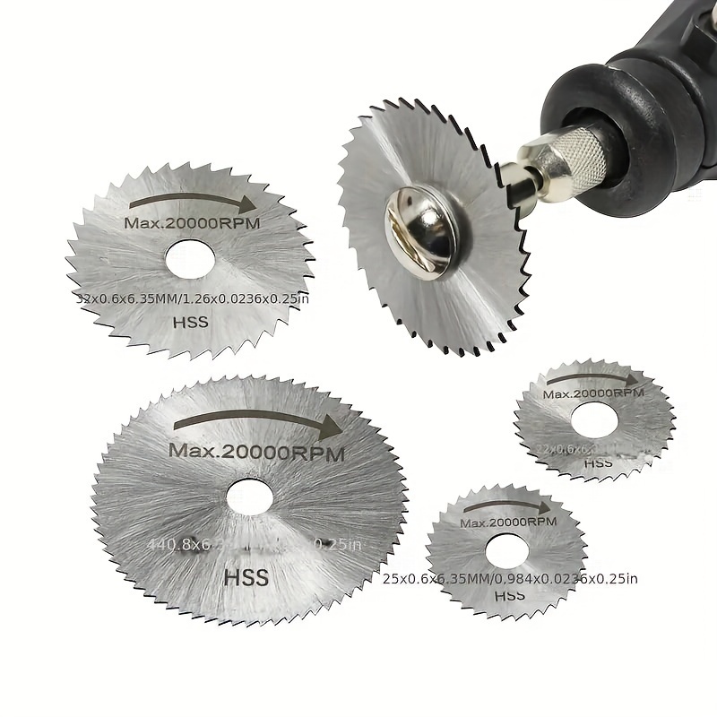 6Pcs Mini Circular Saw Blade,  - Cordless Rotary Tool Kit Accessories recension och pris