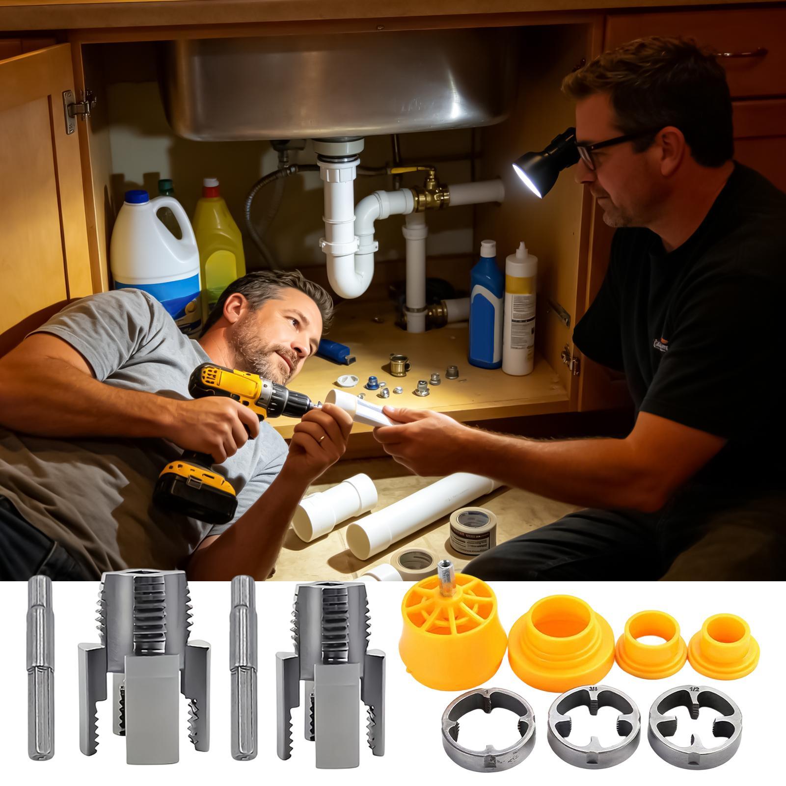PVC Pipe Threader Kit Metal Mu - Plumbing recension och pris